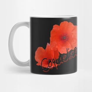 Poppies Flowers Mug